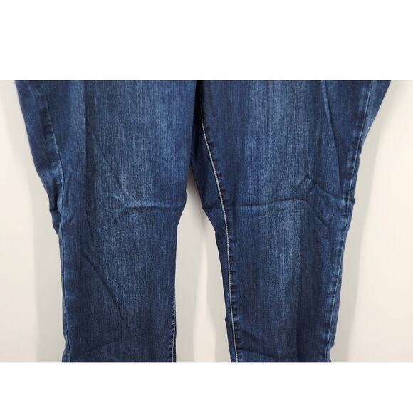 New NWT Lane Bryant Super‎ Stretch Signature Fit Skinny Mid Rise Size 22 Long - Picture 5 of 9